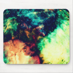Tapis De Souris Motif de fumée peint par cool d'abrégé sur