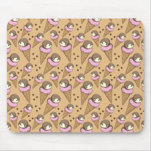 Tapis De Souris Motif de glace   Motif de sucettes   sucette 27
