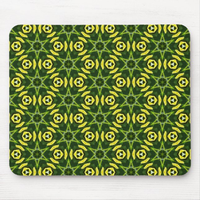 Tapis De Souris Motif de la Société magique verte (Devant)