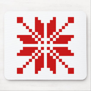 Tapis De Souris Motif de Noël des flocs de neige de Noël