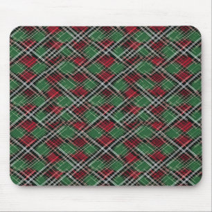 Tapis De Souris Motif de Noël rouge et vert tendance