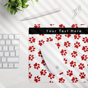 Tapis De Souris Motif De Pâtes, Patrouilles De Chien, Paws De Chat