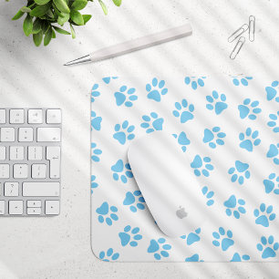 Tapis De Souris Motif De Pâtes, Poches De Chien, Bébé Pâtes Bleues