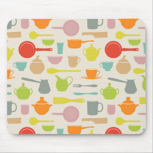 Tapis De Souris Motif de plats