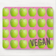 Motif de pomme végétarienne pour amoureux de fruit