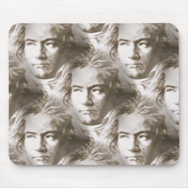 Tapis De Souris Motif de portrait Beethoven (Devant)