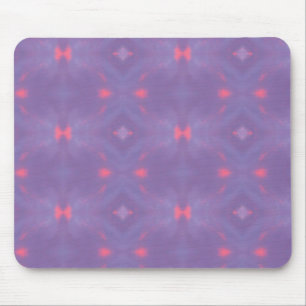 Tapis De Souris Motif de printemps violet et rose