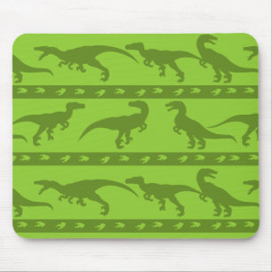 Tapis De Souris Motif de Raptor Vert