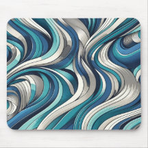 Motif de vague d'inspiration océanique