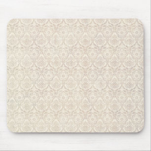 Tapis De Souris Motif de vanille de damassé