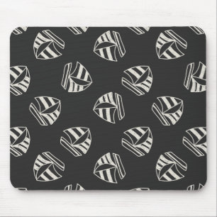 Tapis De Souris Motif de voilier dessiné par craie