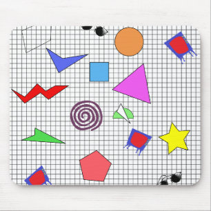 Tapis De Souris motif des années 1980