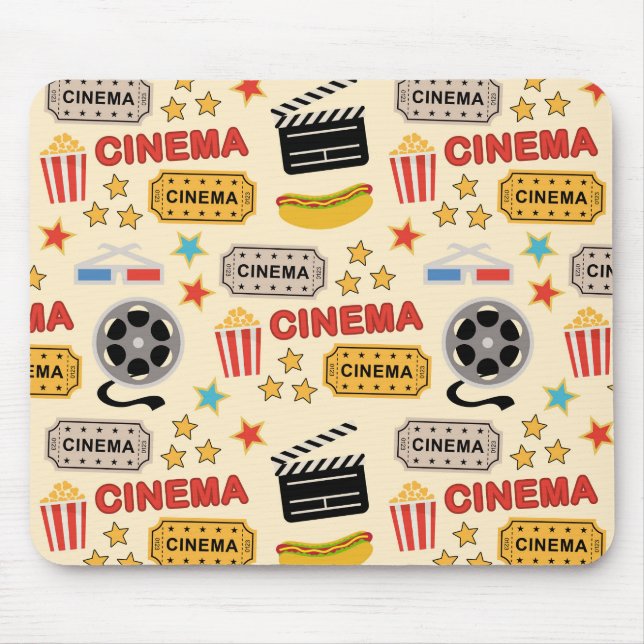 Tapis De Souris Motif du cinéma (Devant)