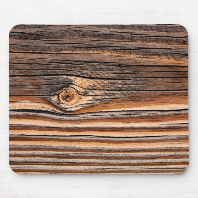 Tapis De Souris Motif du grain de bois (Devant)