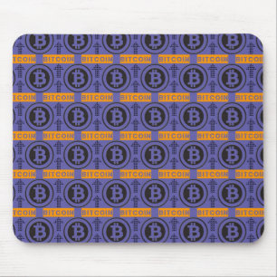 Tapis De Souris Motif du logo Bitcoin