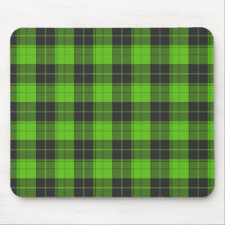 Tapis De Souris Motif écossais simple en vert foncé