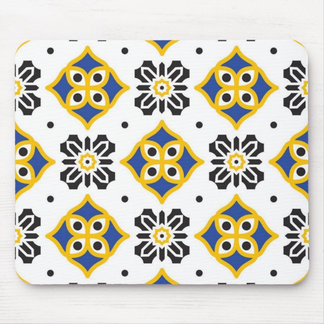 Tapis De Souris Motif en céramique (Devant)