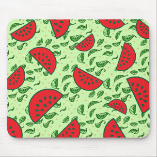 Tapis De Souris Motif feuille et pastèques