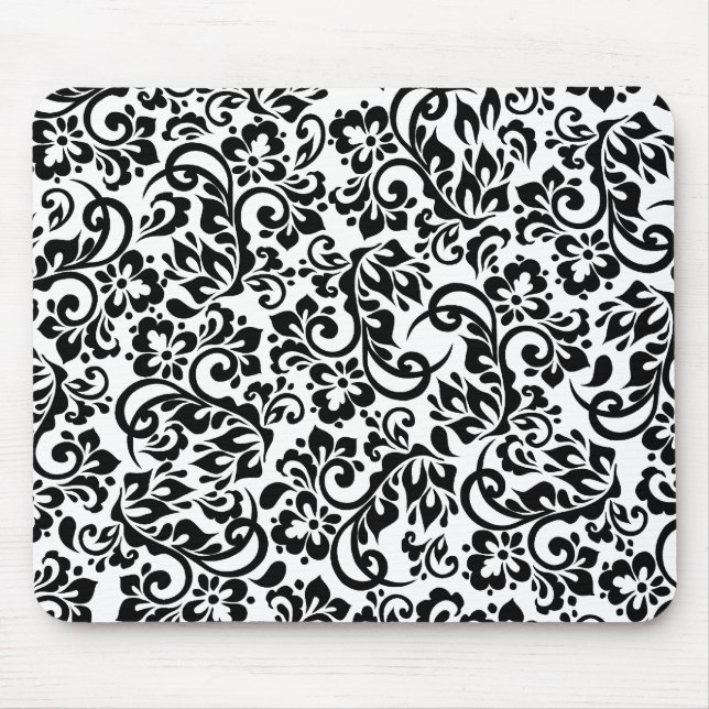 Tapis De Souris motif floral (Devant)