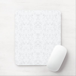 Tapis De Souris Motif floral monochrome – Art élégant sans couture