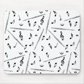 Tapis De Souris Motif Flute Music Note