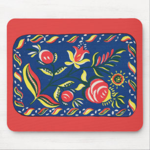 Tapis De Souris motif folklorique hollandais Pennsylvanie