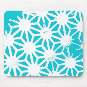 Tapis De Souris Motif géométrique Aqua