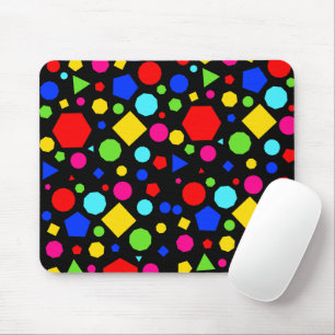 Tapis De Souris Motif géométrique coloré