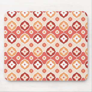 Tapis De Souris motif géométrique de l'ikat d'or