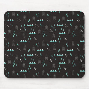 Tapis De Souris Motif géométrique de nuit du pays des merveilles