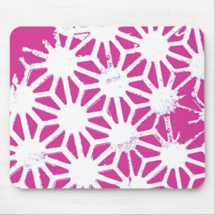 Tapis De Souris Motif géométrique Fuchsia