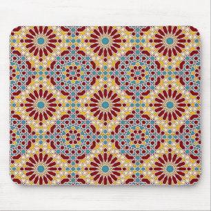 Tapis De Souris motif géométrique islamique Mousepad