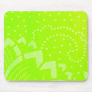 Tapis De Souris motif graphique par bandes de points géomentrique