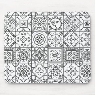Tapis De Souris Motif inspiré de Talavera