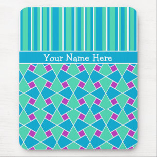 Tapis De Souris Motif islamique et stries : Mousepad personnalisé