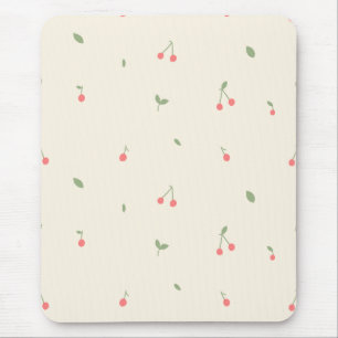 Tapis De Souris Motif jolie cerise – Esthétique de fruits minimali