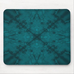 Tapis De Souris Motif kaléidoscope étoile verte