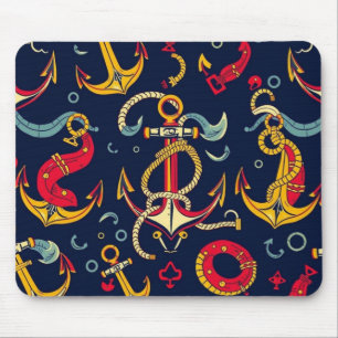 Tapis De Souris Motif Marin
