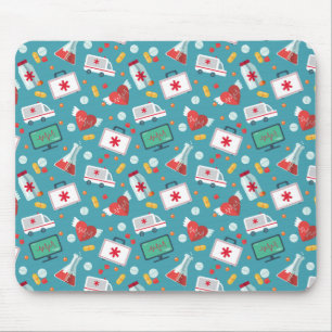 Tapis De Souris Motif Médicale d'icône