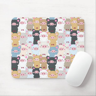 Tapis De Souris Motif mignon de cochons