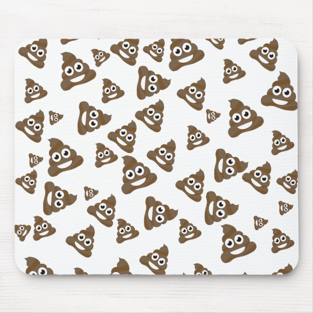 Tapis De Souris Motif mignon drôle d'Emoji de dunette (Devant)