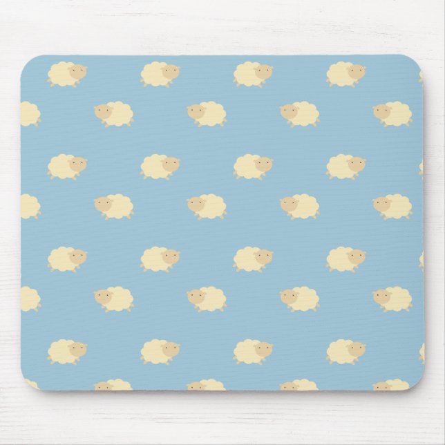 Tapis De Souris Motif mignon Mousepad de moutons (Devant)