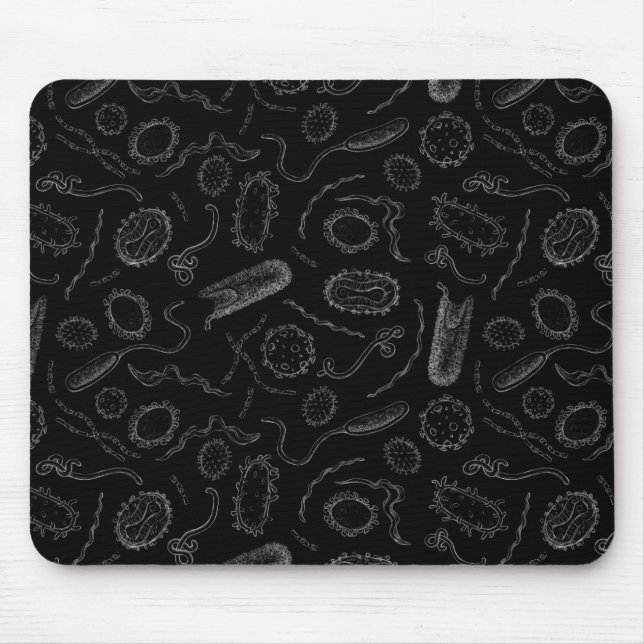 Tapis De Souris Motif mortel des maladies (Devant)