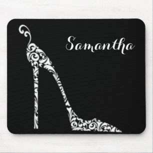 Tapis De Souris Motif noir blanc Imprimer haut niveau