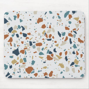Tapis De Souris Motif numérique couleur Terrazzo