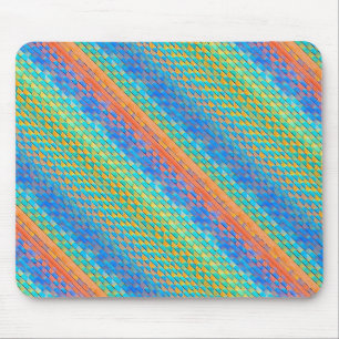 Tapis De Souris Motif numérique tissé Abstrait coloré