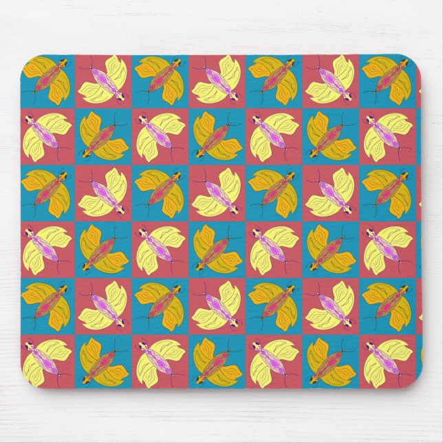 Tapis De Souris Motif papillon mignon (Devant)