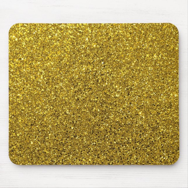 Tapis De Souris Motif Parties scintillant or (Devant)
