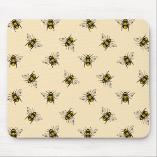 Tapis De Souris Motif Queen Bee