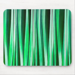 Tapis De Souris Motif rayé d'océan bleu vert
